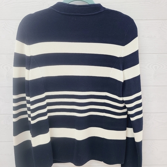 Talbots zip Knit Jacket - Picture 5 of 7